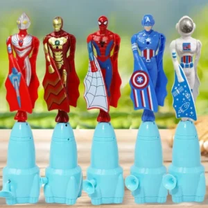 Spiderman & Iron Man Bamboo Dragonfly Flying Toy for Children